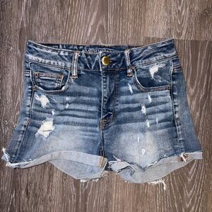 American Eagle Outfitters Blue Jean Shorts
